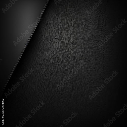 flat black leather background, clean