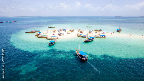 Experience the breathtaking view of Mtende Beach in Zanzibar, Tanzania, and enjoy a relaxing day by the ocean. The beach view will take your breath away and create unforgettable memories of your time  © Sebastian