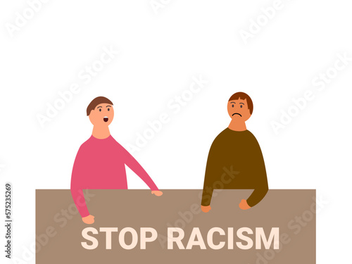 International Day for the Elimination of Racial Discrimination flat design