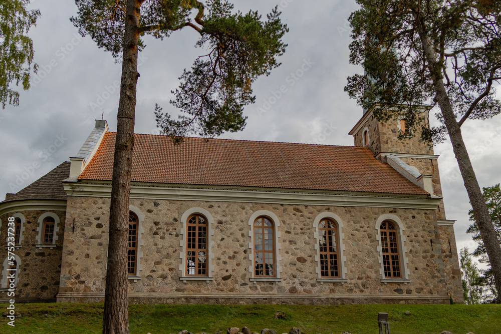 Fototapeta premium Mazirbe. Lutheran Church.