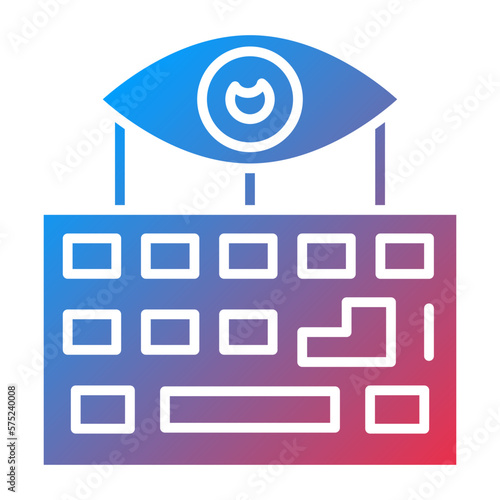 Vector Design Keylogger Icon Style