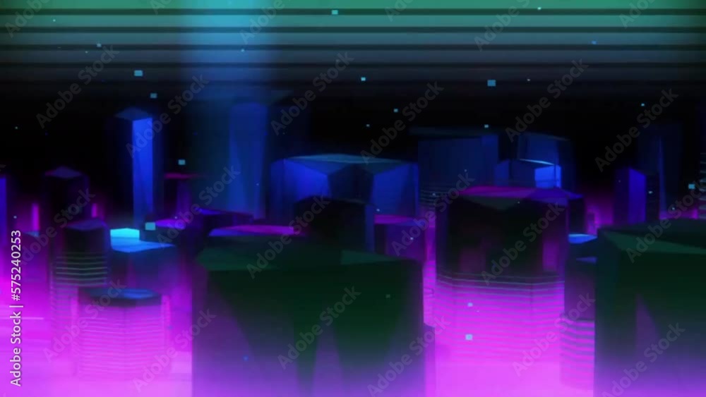 animation background. Concept of music, rhythm background, moving ...