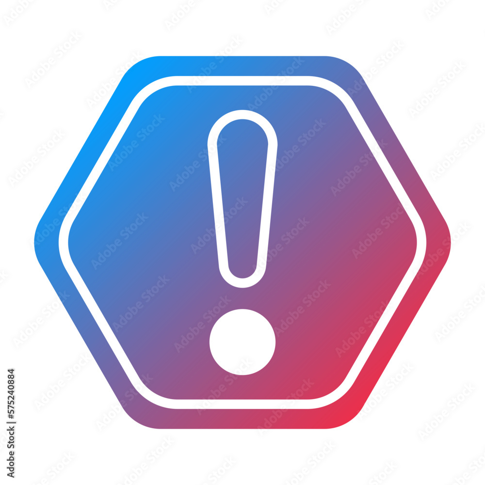 Vector Design Warning Icon Style Vector Design Warning Icon Style