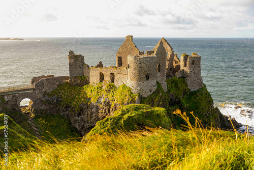 Castle ruin in Northern Ireland