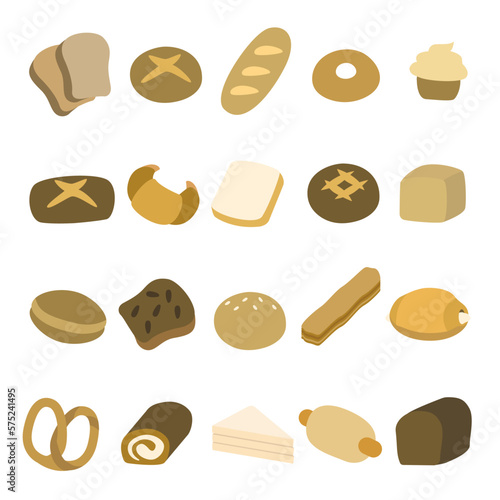 Bakery and different types of bread.