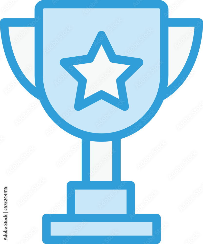 Trophy Vector Icon Design Illustration Trophy Vector Icon Design Illustration