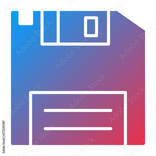 Vector Design Floppy Disk Icon Style