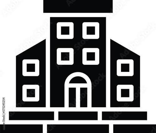 Condo Vector Icon Design Illustration