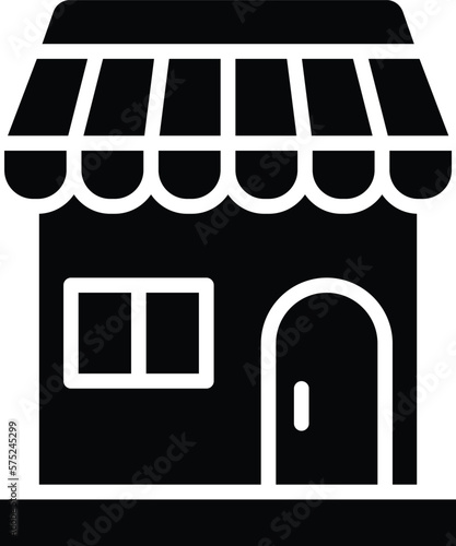 Shop Vector Icon Design Illustration