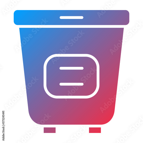 Vector Design Laundry Basket Icon Style