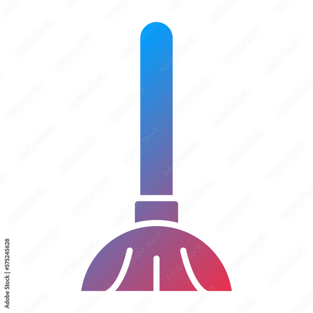 Vector Design Broom Icon Style Vector Design Broom Icon Style
