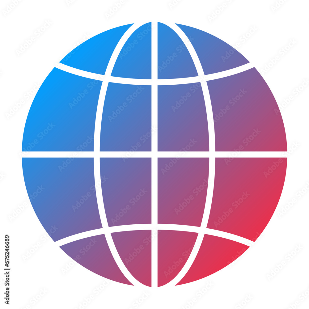Vector Design Globe Icon Style Vector Design Globe Icon Style