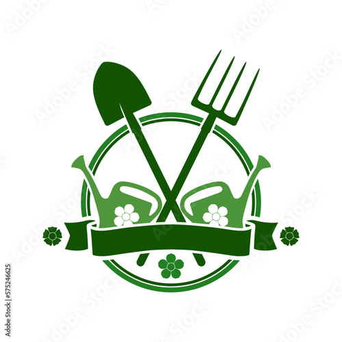 The garden logo