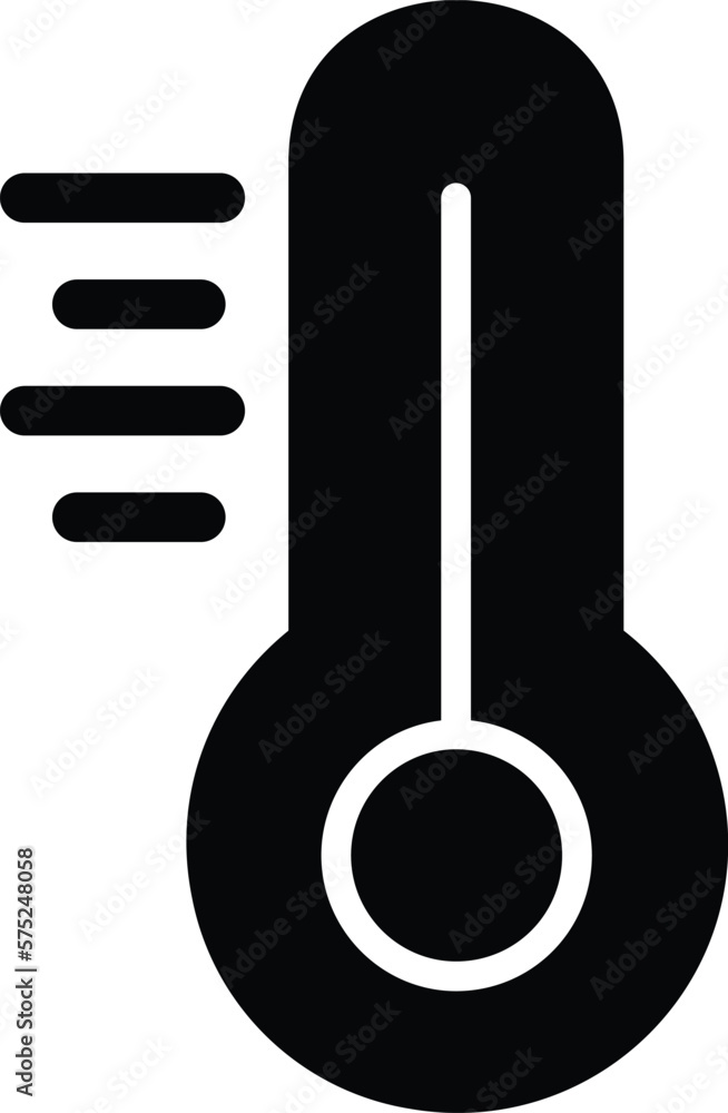 Thermometer Vector Icon Design Illustration Thermometer Vector Icon Design Illustration