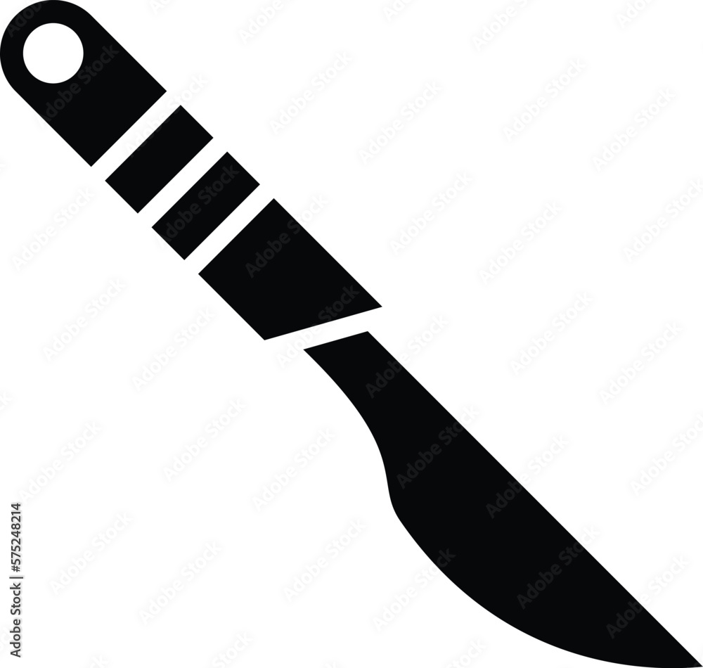Scalpel Vector Icon Design Illustration Scalpel Vector Icon Design Illustration