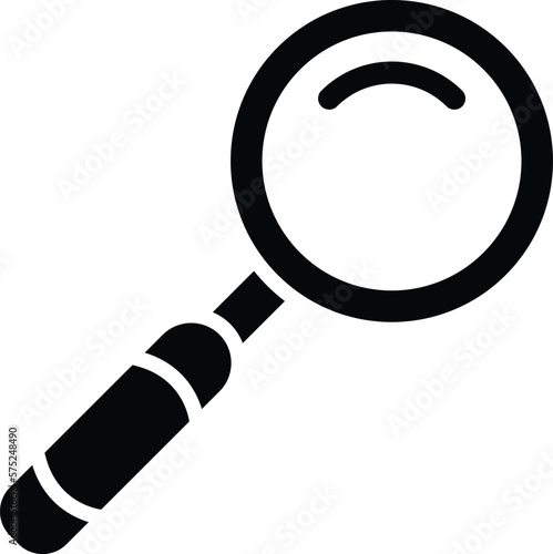 Loupe Vector Icon Design Illustration