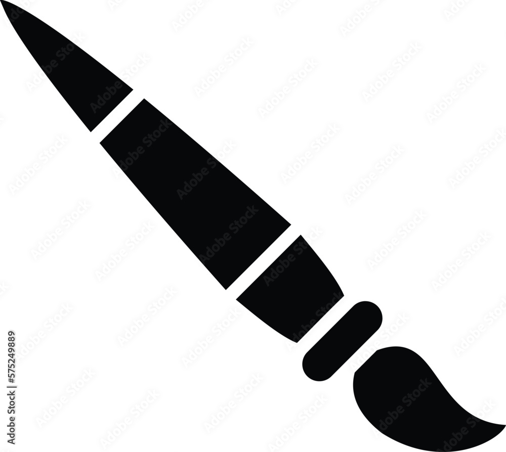 Paint brush Vector Icon Design Illustration