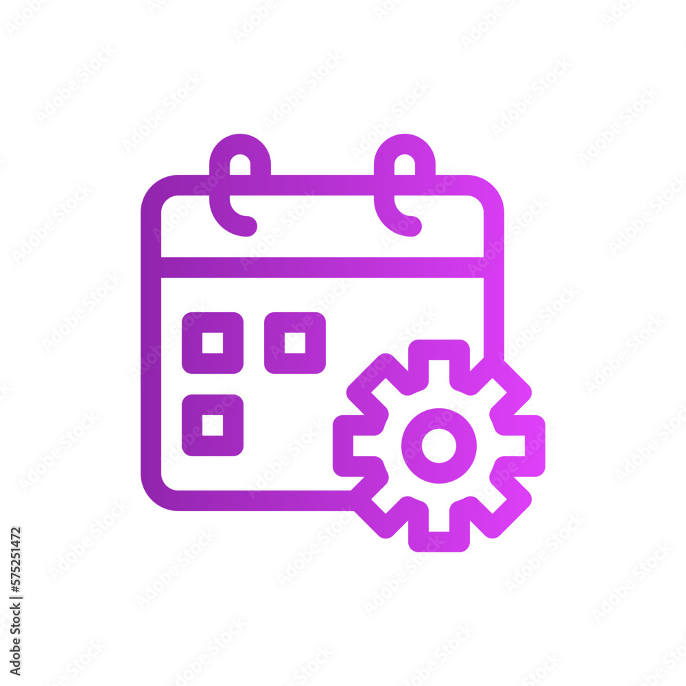 calendar gradient icon calendar gradient icon