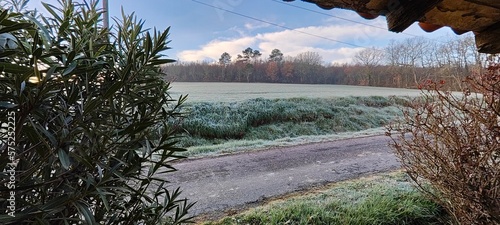 sunrise in the mountains
