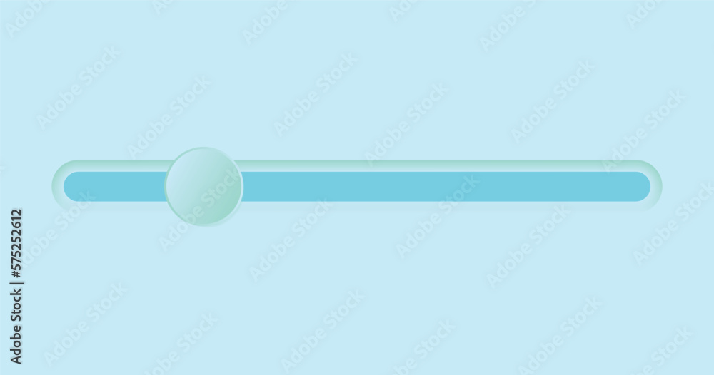 Scrollbar element button. Interaction technique or widget for scrolling content on webpage, desktop or mobile application. Navigation element. Frontend control vector illustration on blue background. Scrollbar element button. Interaction technique or widget for scrolling content on webpage, desktop or mobile application. Navigation element. Frontend control vector illustration on blue background.