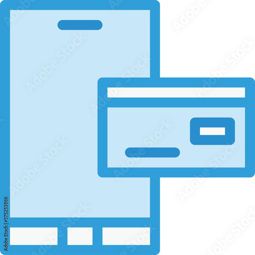 Online Payment Vector Icon Design Illustration