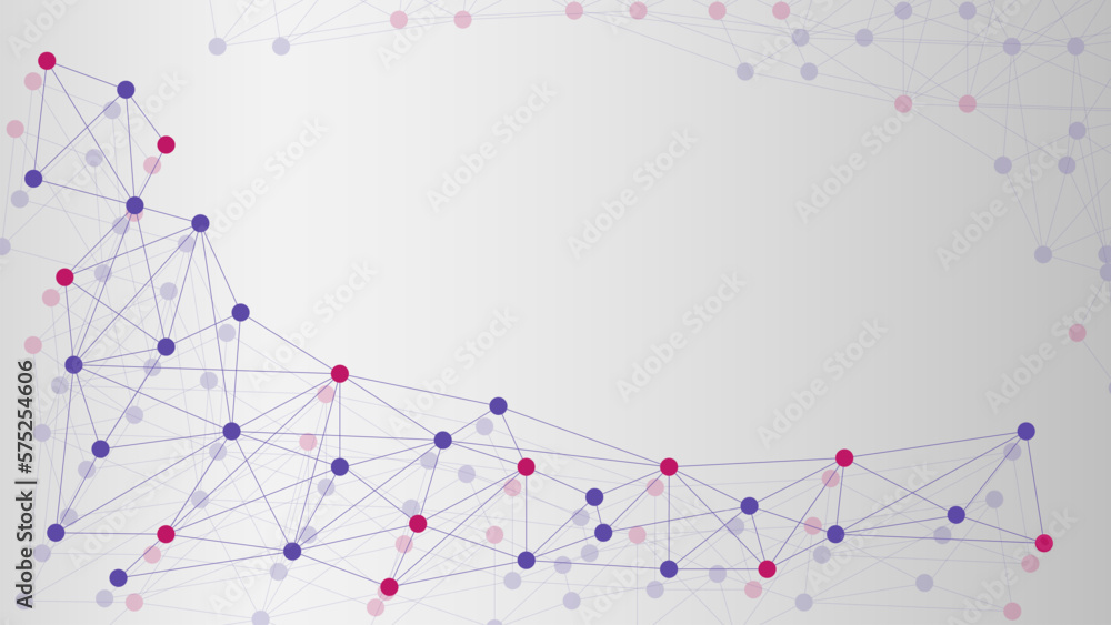 Abstract polygonal with connecting dots and lines background template design. Digital technology concept background. Abstract polygonal with connecting dots and lines background template design. Digital technology concept background.