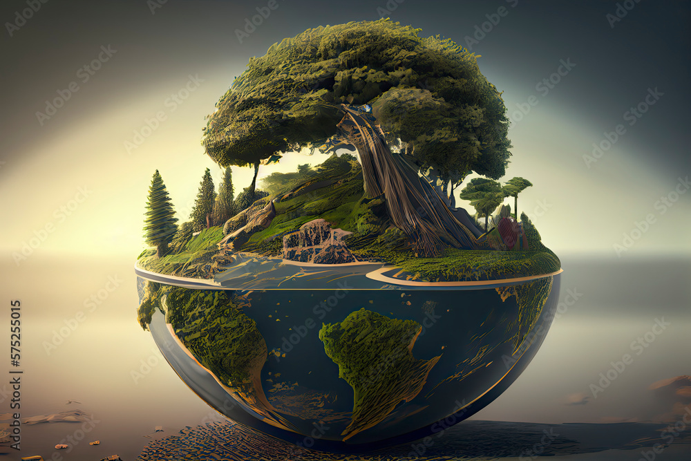 ESG. Green energy, Sustainable industry. Ecological sustainability ...