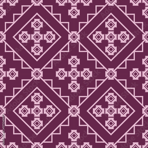 Seamless oriental geometric ethnic pattern for printing
