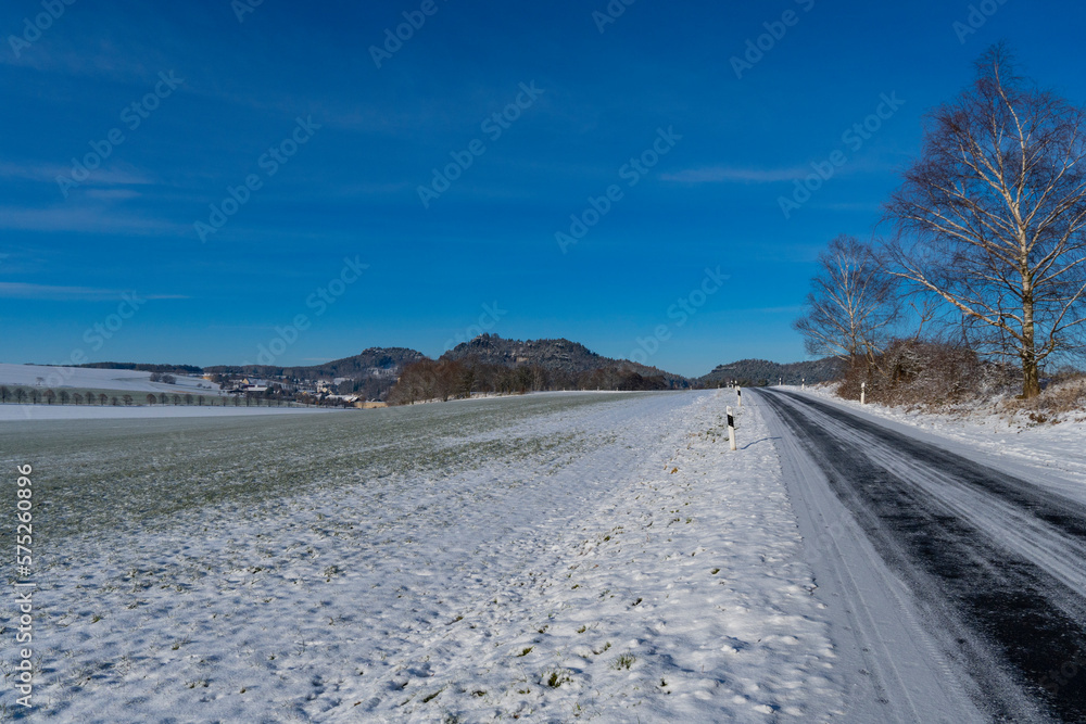 Winter in der Sächsischen Schweiz Winter in der Sächsischen Schweiz