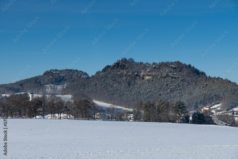 Winter in der Sächsischen Schweiz
