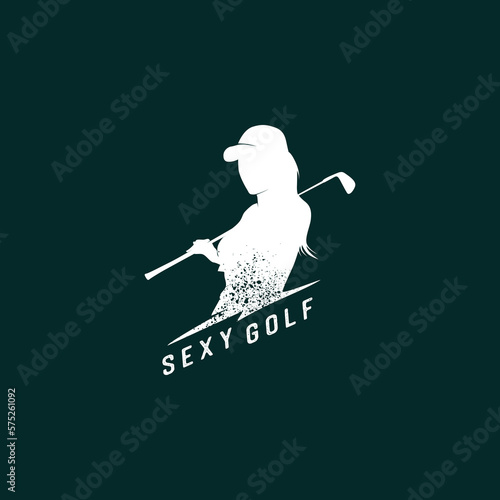 Golf Logo - Woman Sports Logo Design Ideas