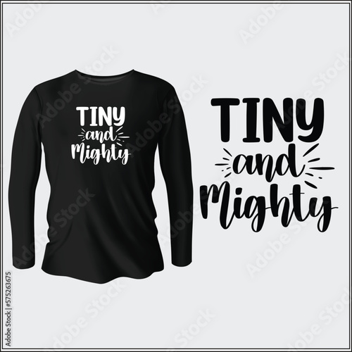 tiny and mighty svg design