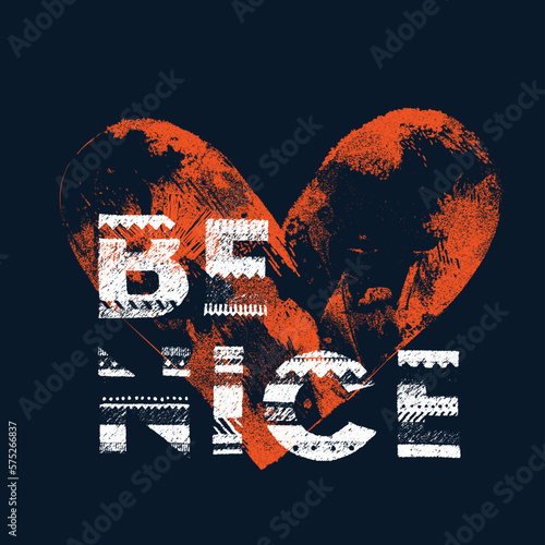 Love word hand drawn lettering. Dry brush texture and love script modern calligraphy word. Grunge vector illustration. Text design for banner. Pink color text on white background. Graphic Printed tee
