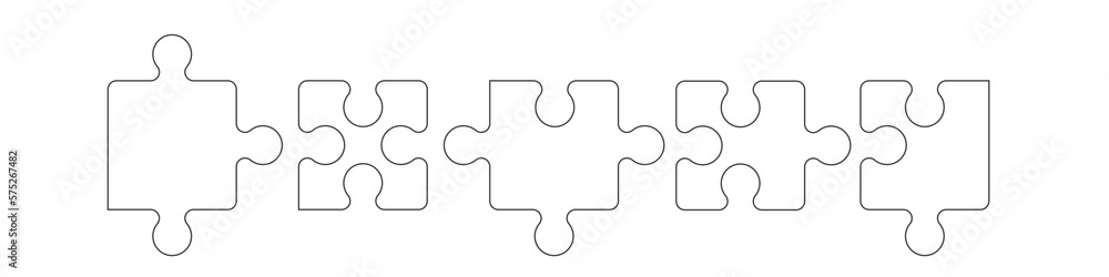 puzzle Band Banner Hintergrund Weiß leer puzzle Band Banner Hintergrund Weiß leer
