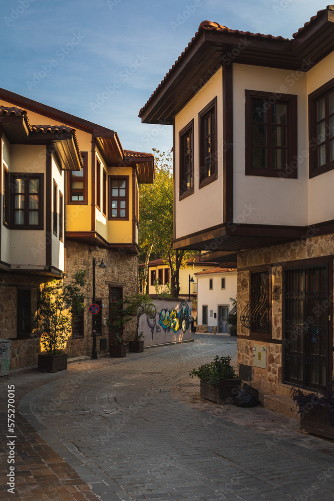 Fototapeta premium In the historic centre of Antalya