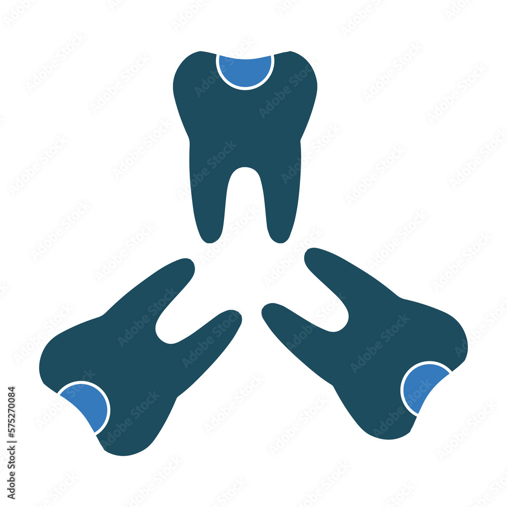 Stomatology, dental clinic, dentist icon