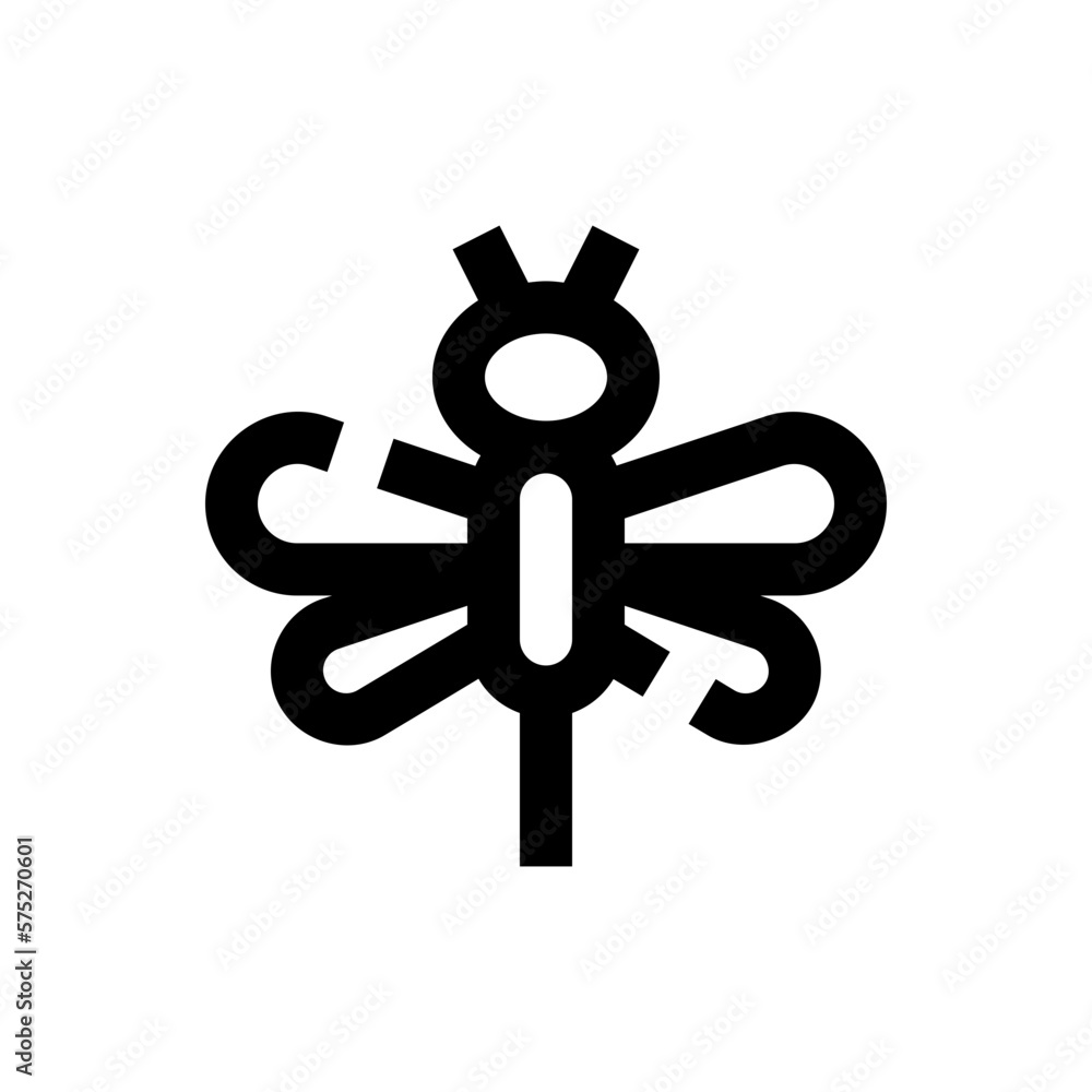 Obraz premium dragonfly icon