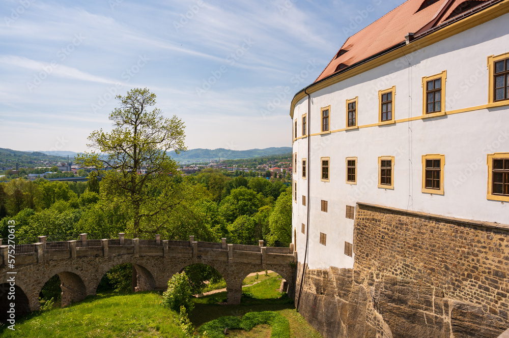 Castle in Decin, Czech Republic