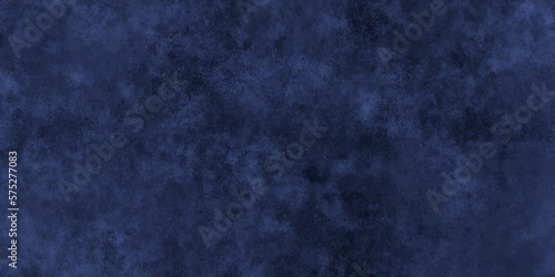 Abstract dark Blue background with grunge backdrop texture .Mottled blue painted watercolor background .Marble rock or stone texture banner, blue texture background.