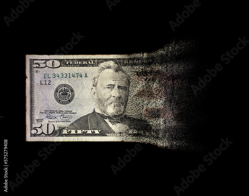 Dissolving US Dollar Cash Note