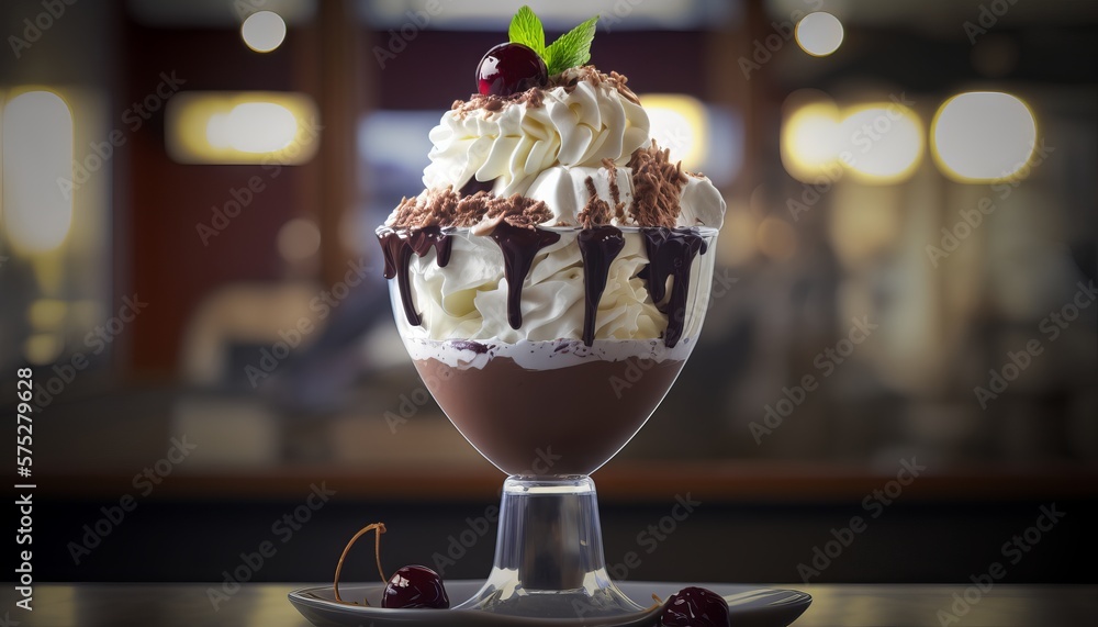 Schwarzwälder Kirschtorte Eisbecher: A sundae inspired by Black Forest ...