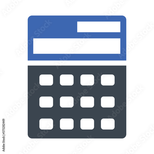 Calculator machine icon