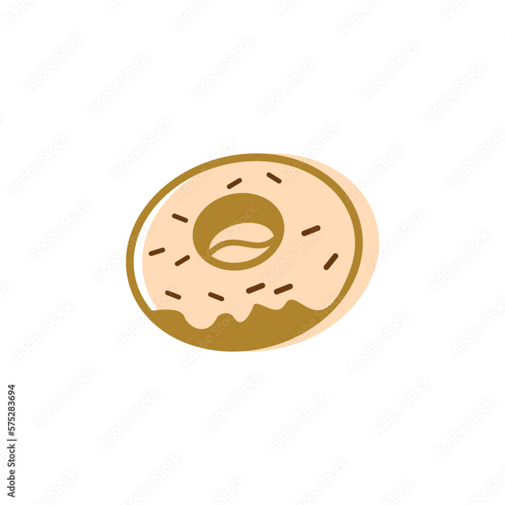 Mochaccino Flavor Chocolate Donut Dessert Food Bakery Mochaccino Flavor Chocolate Donut Dessert Food Bakery