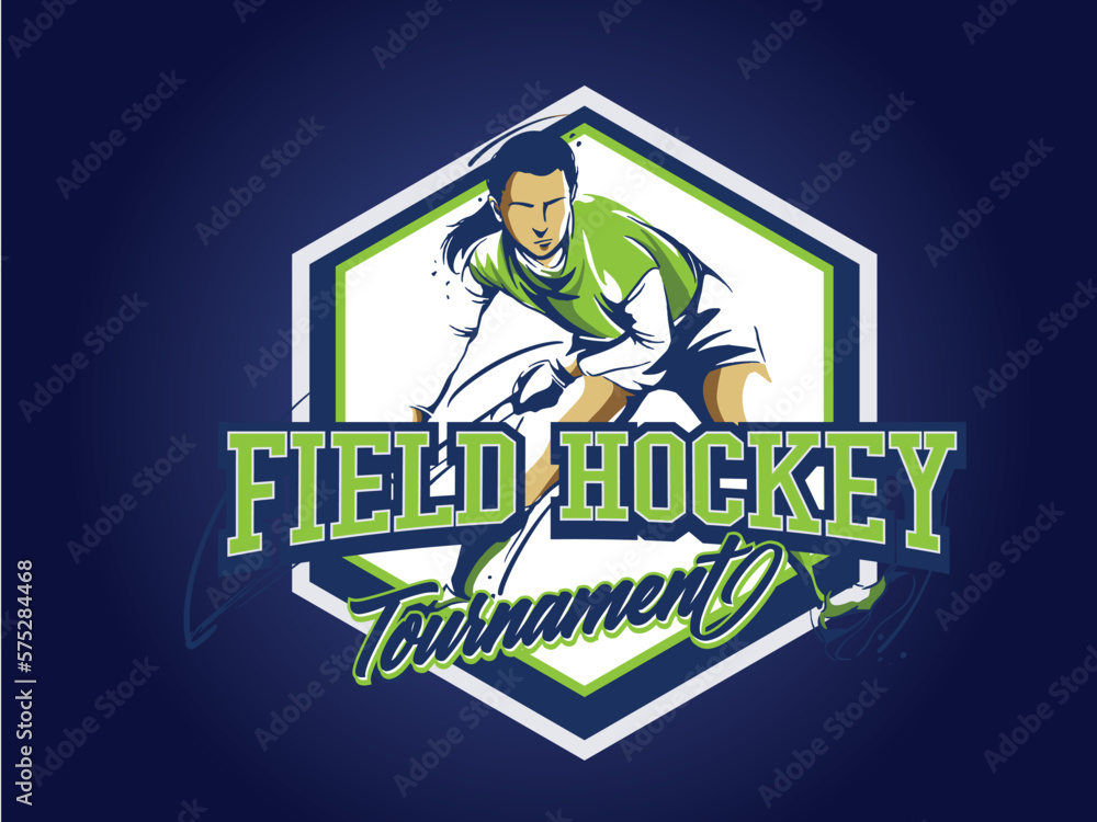 Hockey player illustration Hockey player illustration