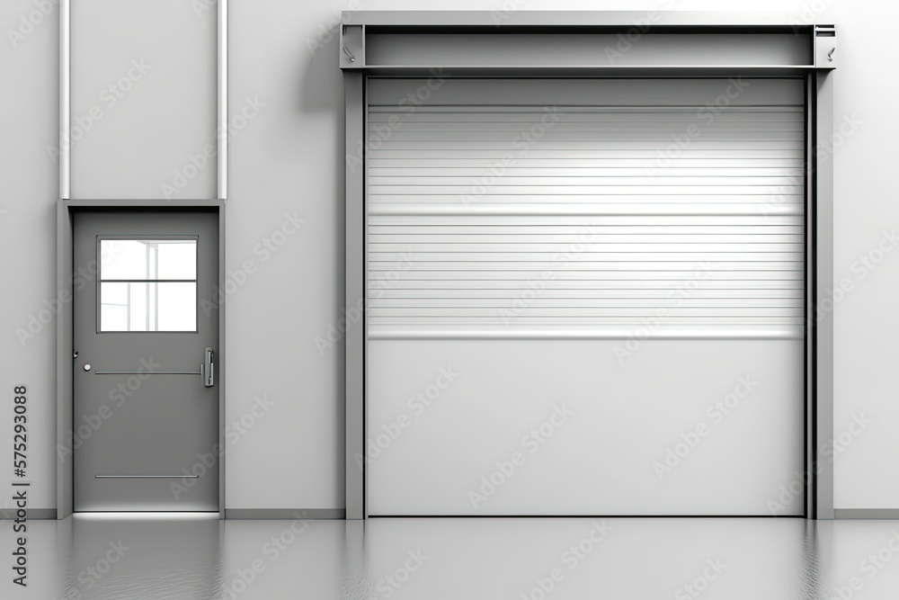 Rolling doors and shutters are commonly found in industrial and storage facilities. The interiors of factories typically include polished concrete floors and locked doors for product displays and hist