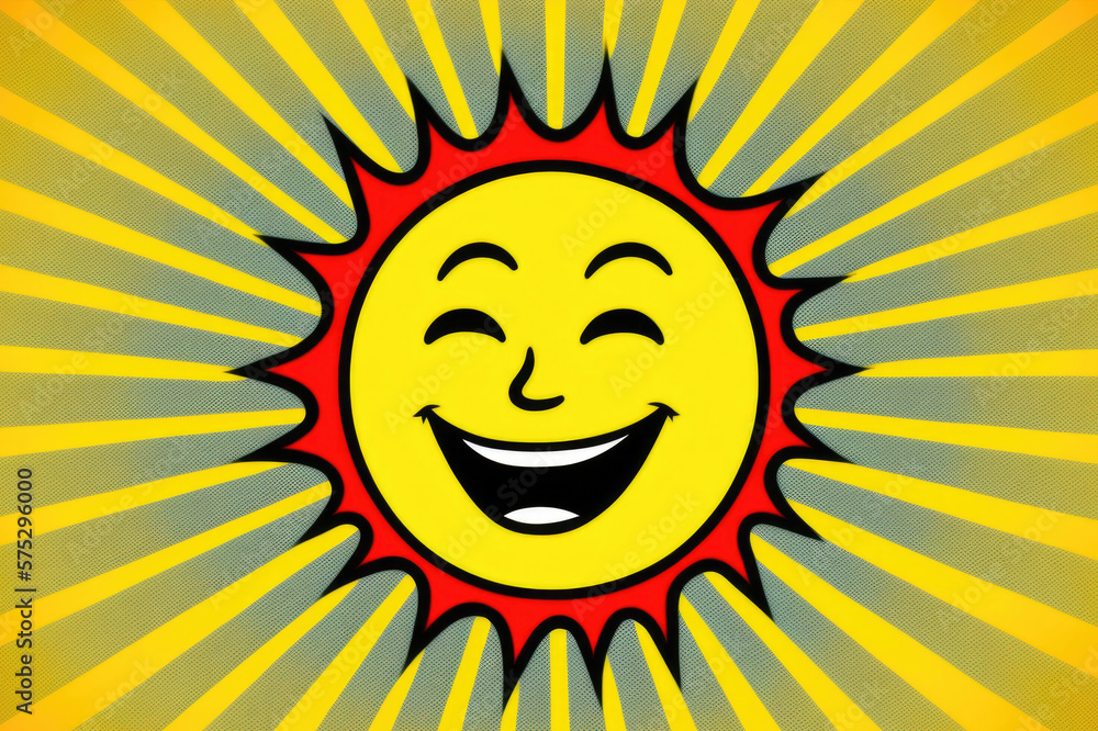 abstract laughing sun shines abstract laughing sun shines
