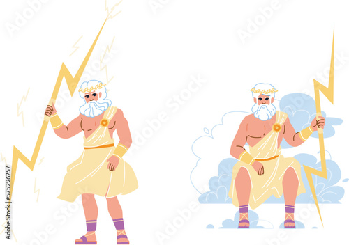 greek god vector photo