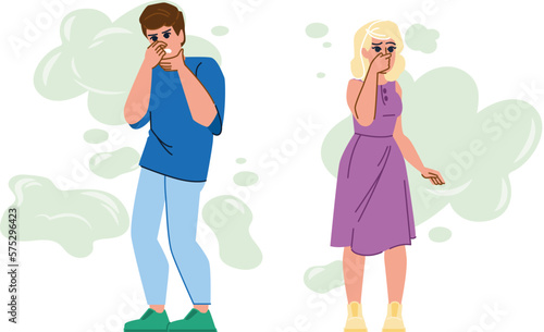 fart odor vector
