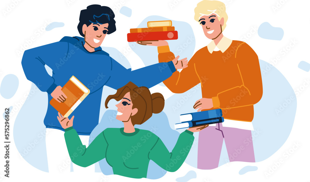 book exchange vector book exchange vector
