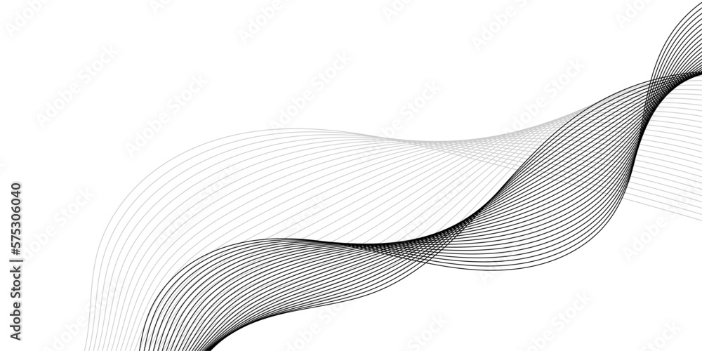 Vector illustration for modern business design. Abstract wave isolated on white background. Digital frequency track equalizer. Futuristic wallpaper. Cool element for presentations. Vector illustration for modern business design. Abstract wave isolated on white background. Digital frequency track equalizer. Futuristic wallpaper. Cool element for presentations.